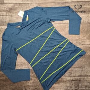 Springseason Backless Long Sleeve Top Size S